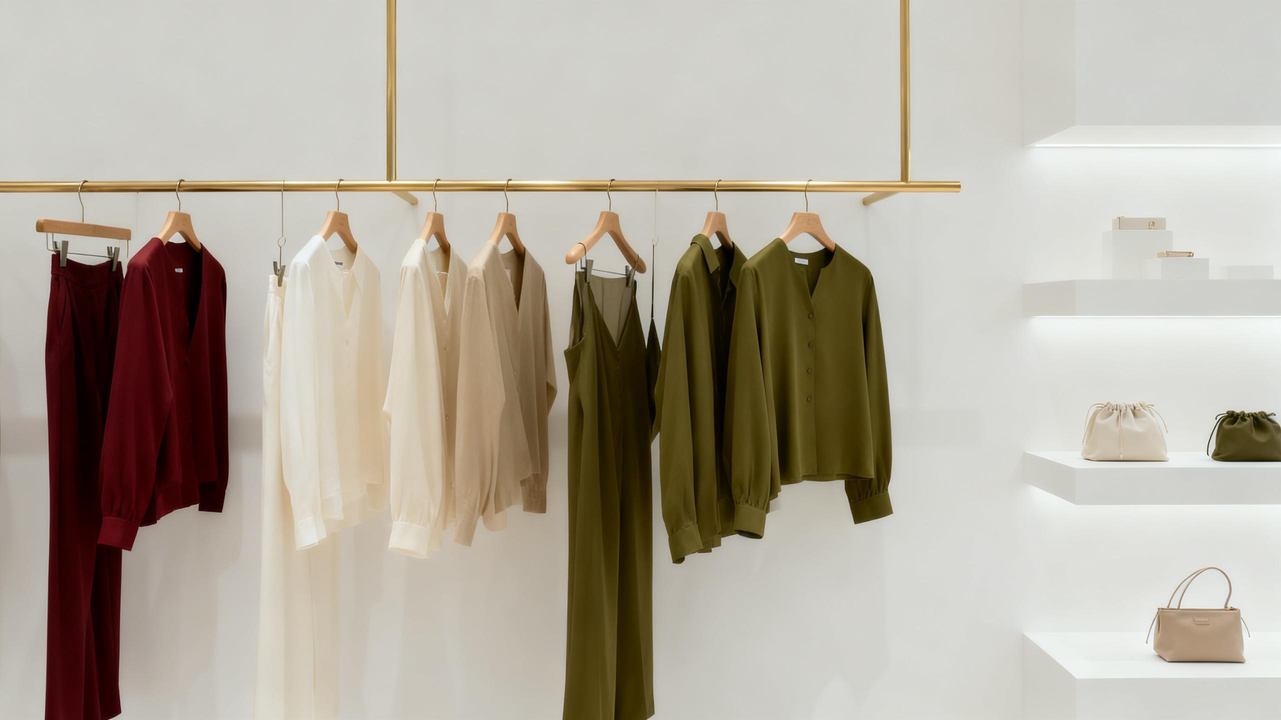 Premium hanger lineup arranged for brand and retail sourcing.
